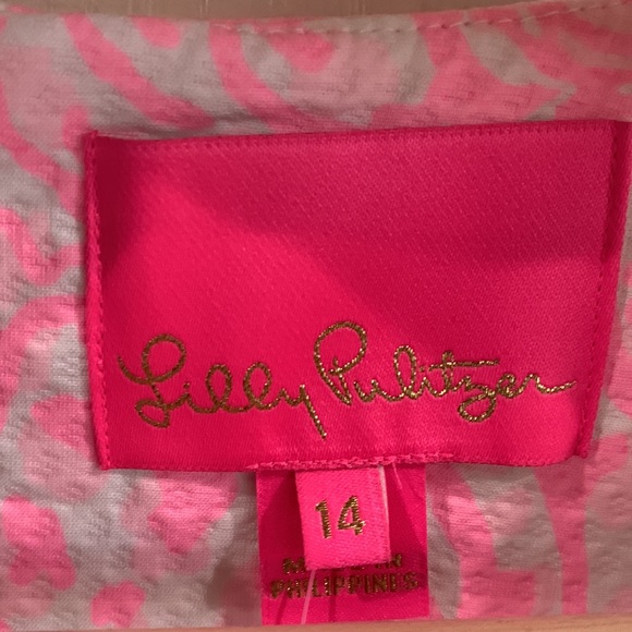 NWT Lilly Pulitzer Macfarlane Stretch Shift dress Size 14. - Picture 2 of 8